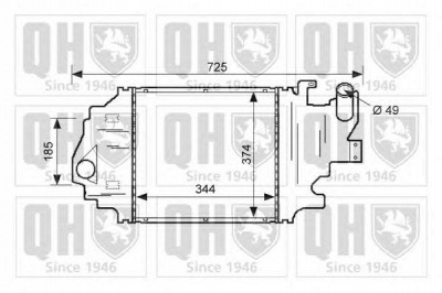 QUINTON HAZELL qic120 -  Интеркулер